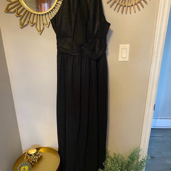 DESSY BRIDESMAID DRESS SIZE 18 (BLACK) - Picture 4 of 5